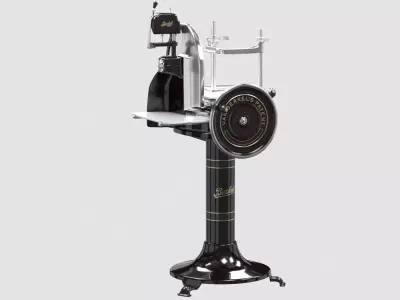 Van berkel  vintage meat slicer black Low-poly 3D model