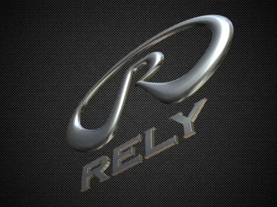 rely logo 3D model
