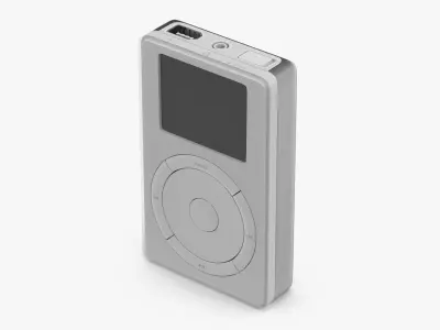 iPod 1st GenerationiPod 1st Generation 3D model