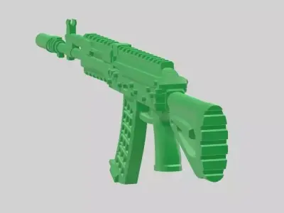 AK-12 3D resin Scale 1-35 3D print model