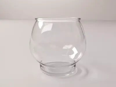 Fish Bowl 3D model purchase