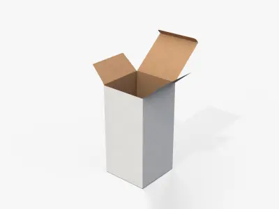  Tuck Top Boxes - White Tall Variants Set 