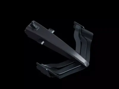 Spoiler tuning bodycar widebody  3D model