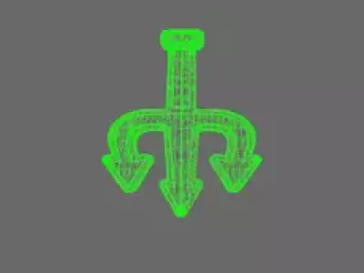 Star Tridents V10R Shoulder Symbols 3D print model