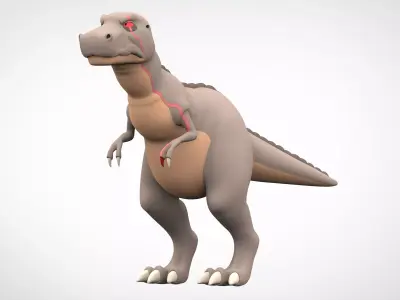 Red Claw 3D model
