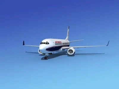 Boeing 737-800 Jet Airways 3D model