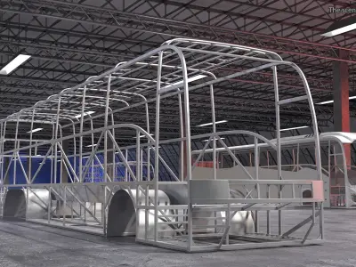 Vehicle Frames Collection 3 3D model