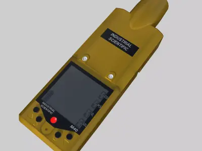 Multi Gas Monitor Free low-poly 3D model