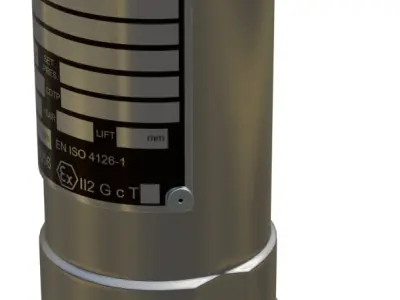 Thread Safety Valve 3D model