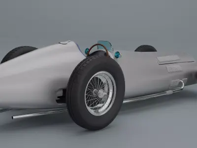 Mecedes Benz W25 3D model