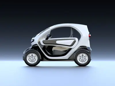 Renault Twizy Ze Free 3D model