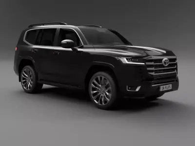 Toyota Land Cruiser 300 Free 3D model