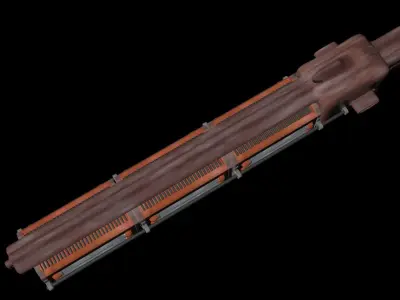 Cargoship space craft 3D model