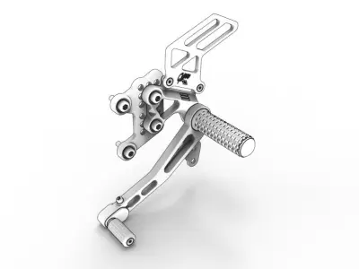 Giamoto CNC Rearset 3D model