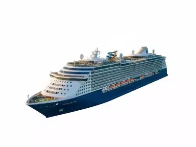 Ship liner 3D model purchase