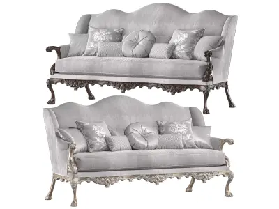 benjamin randolph french sofa art 732 3D model