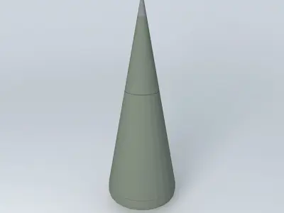 ICBM MIRV  Warhead Reentry Vehicle Free 3D model