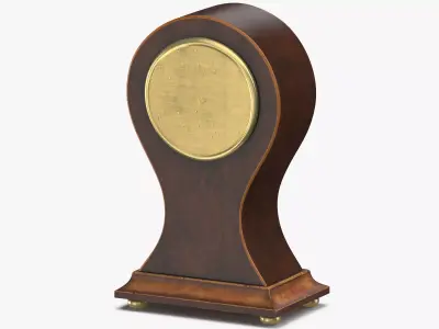 Balloon Clock 3D model