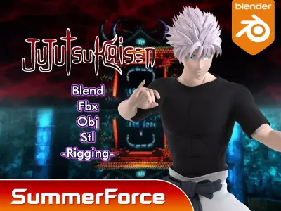 Gojo Satoru - Jujutsu Kaisen 3D model