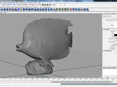 Decorative Fish 3D model