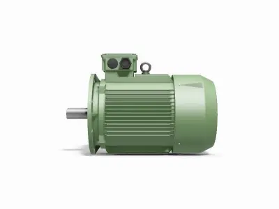 225M B5 2 Pole IEC electric motor - 3D CAD model 3D model