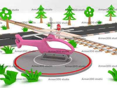 Kids toys 2 3D model
