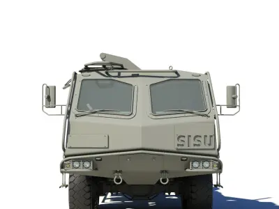 Sisu 8x8 3D model