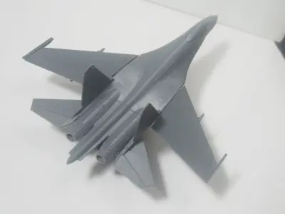 SU-27 FLANKER SCALE 1-72 Printable Files 3D print model