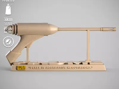 STAR WARS Blaster ELG-34 3D print model