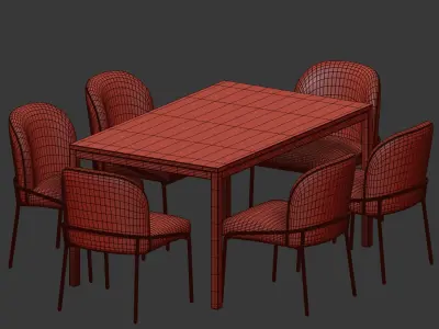 Dining Set 67 3D model