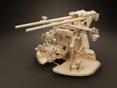 37 mm SK C30 3D model
