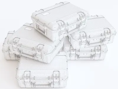 Plastic case 01 3D model