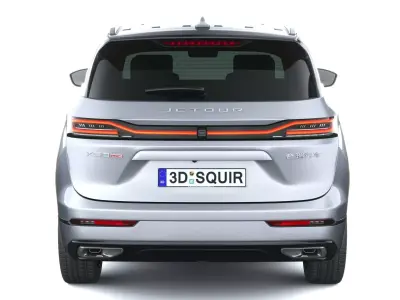 Jetour X90 Pro 2026 3D model