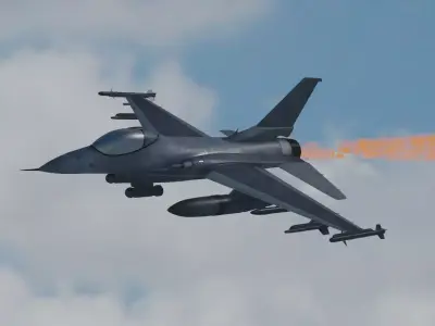 F16-Low-Poly 3D model