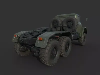 Zil 131 Truck Tractor 3D model