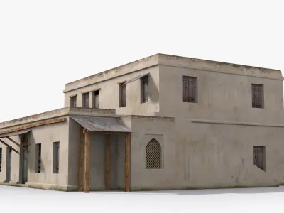 Arab xx11 Low-poly 3D model