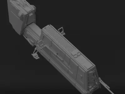 Imperial Patrol Speeder Bike - One12 - STL files 3D print model