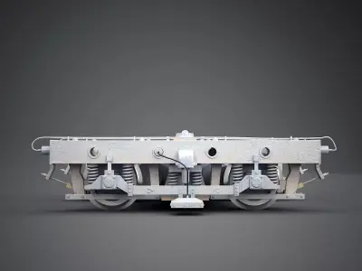 Train Chassis 3D model