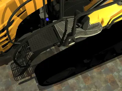 Challenger MT765E Low-poly 3D model