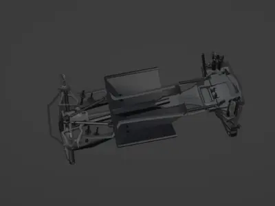 chassis  Free low-poly 3D model