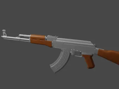 AK-47 Free 3D model get