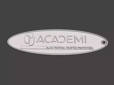 Academi Keyring Free 3D print model