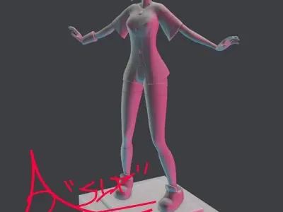 WHITNEY  POKEMON   3D print model