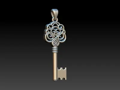 Key Chave Pendant 3D print model