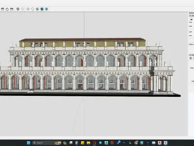 temple model 3D model