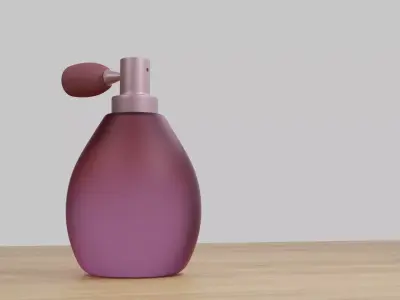Vintage Perfume Bottle 3D model