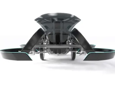SkyDrive Toyota drone taxi concept 3d model Vray 3D model