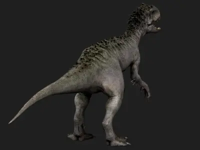 dinosaur Low-poly 3D model 24