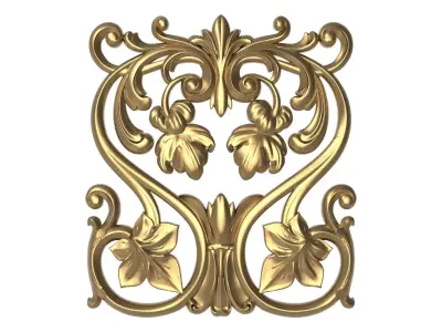  decorative pattern ready for 3D printing 3D model 500