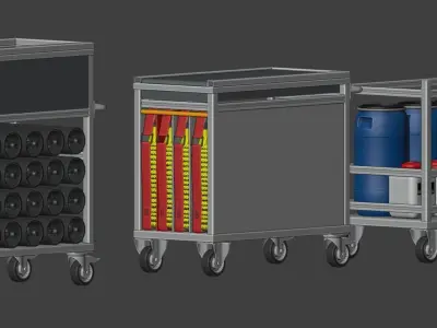 Rollwaegen 3D model